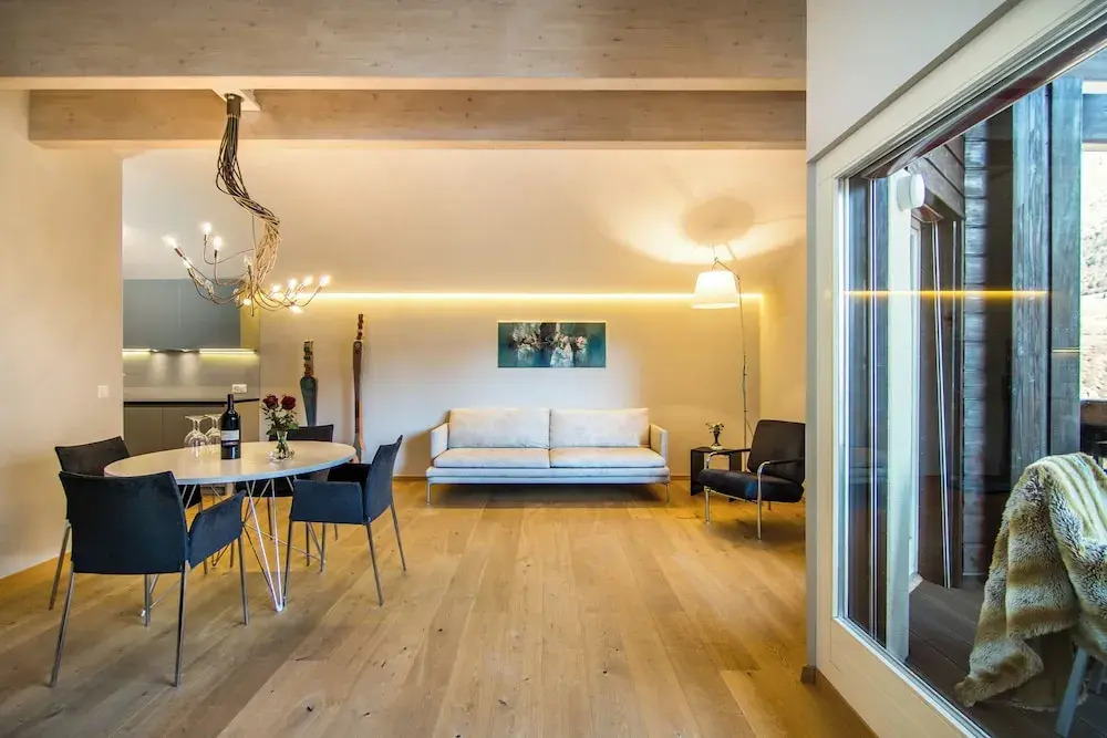 Waldhotel Fletschhorn Private Whole Hotel in Saas-Fee 360 Alpine Views & Sauna