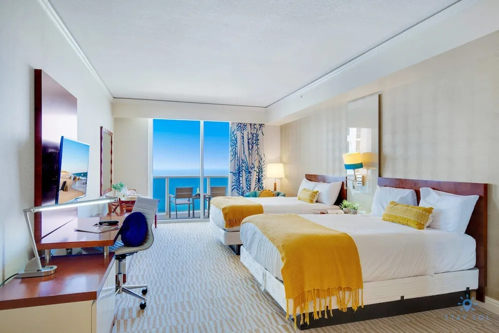 Luxury Studio w Balcony Ocean View Amazing Pool