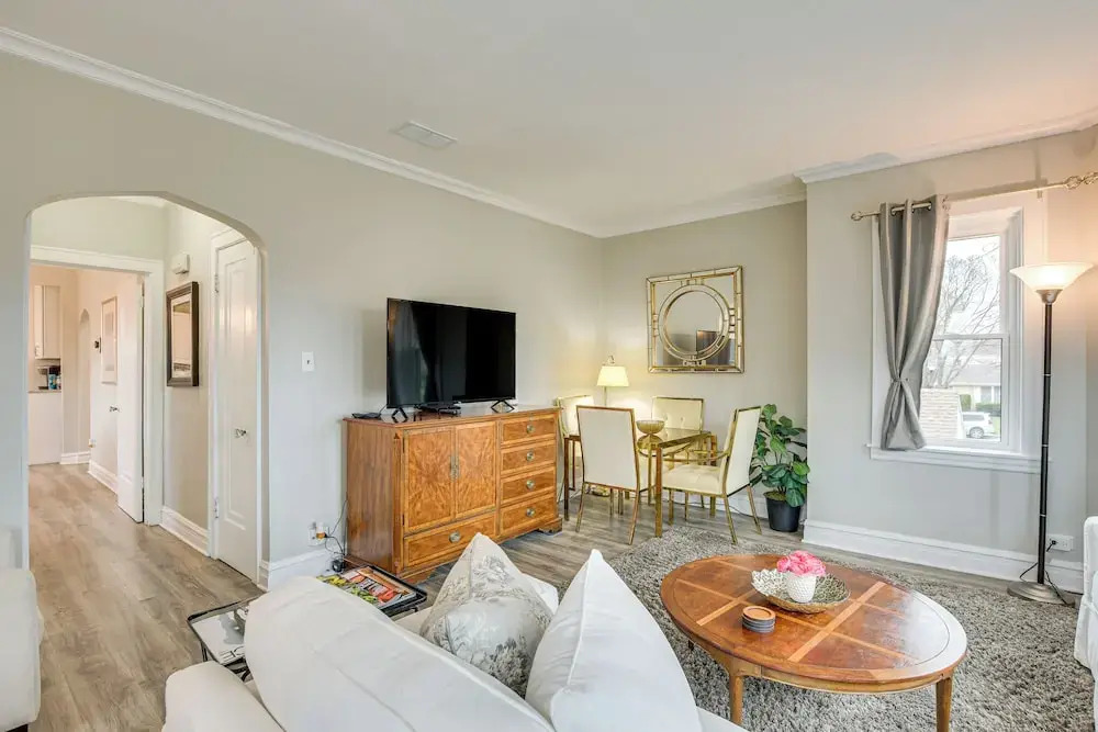 Family Apartment w/ Deck + Yard Near Northwestern