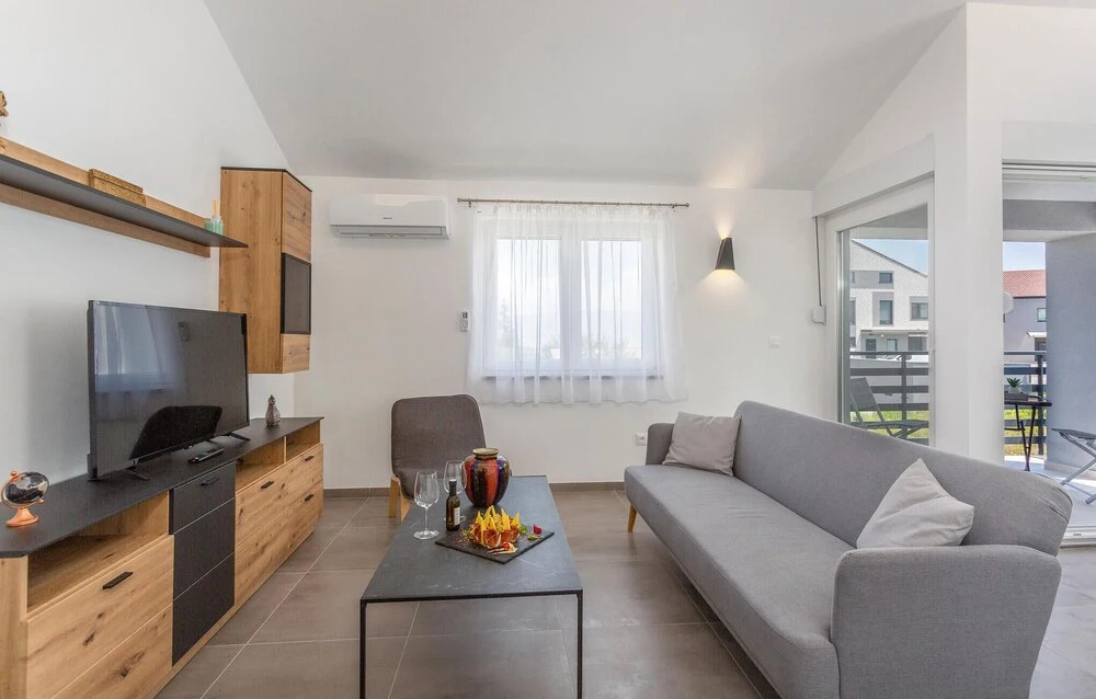 Amazing Apartment in Vrbnik With Outdoor Swimming Pool, Wifi and 2 Bedrooms