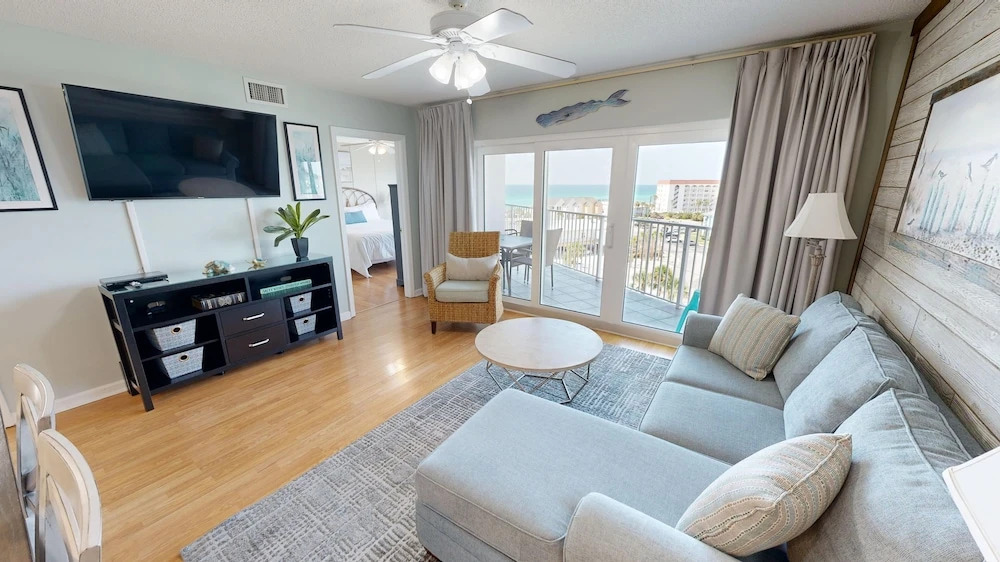 Seacrest 710 is 2 BR Top Floor Gulf Side unit - Beautifully decorated by RedAwning