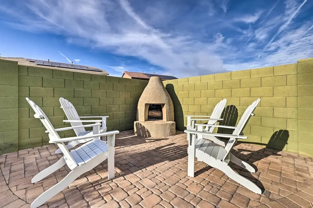 Sun-dappled Goodyear Home: Fire Pit, Pool, Patio