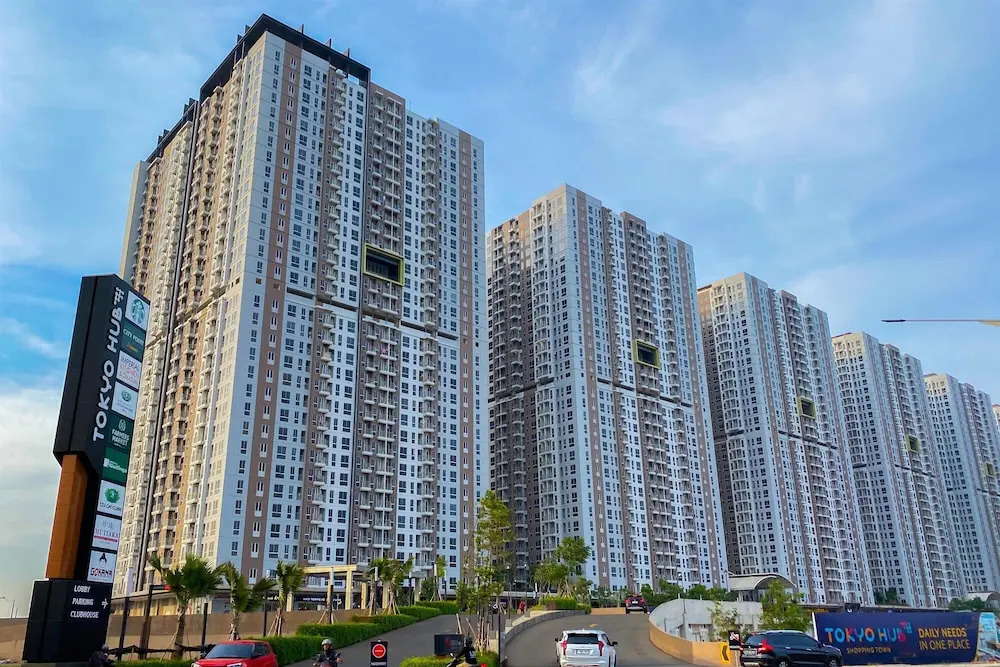 Minimalist 1Br With Extra Room Tokyo Riverside Pik 2 Apartment