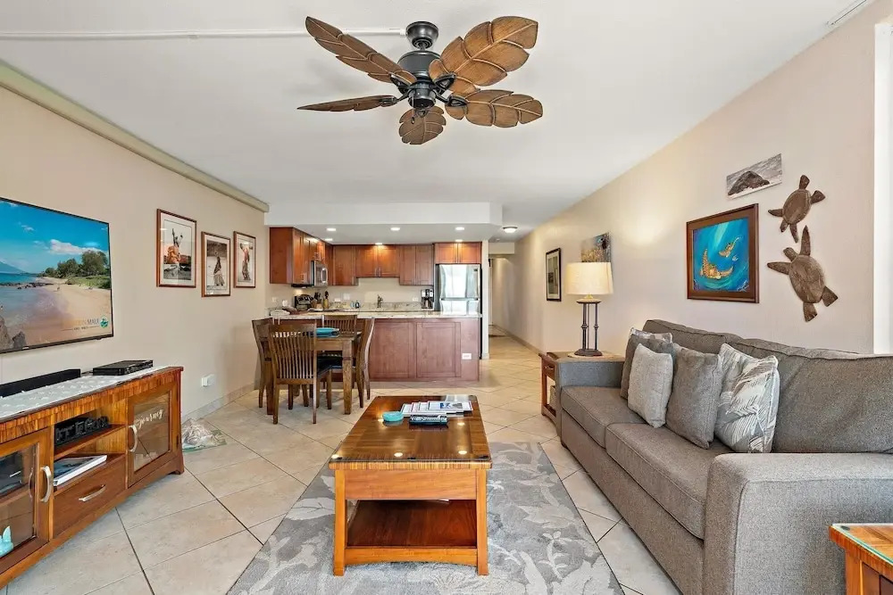 Kamaole Sands 9-301 - Luxurious Renovation, Split AC, Wi-fi, Ocean View Condo