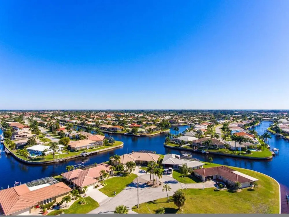 Waterfront Villa with Heated Pool & Spa