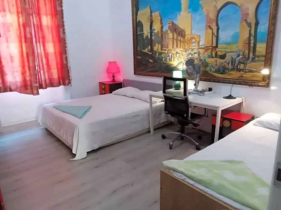 A room in a beautiful apartment in the city center