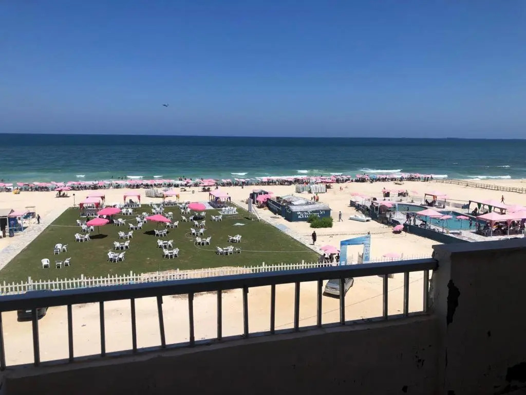 بانورما بحر صف اول بالنخيل ٢ sea view