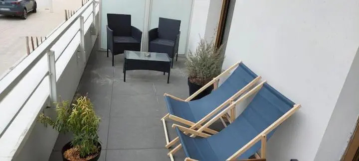 Bel appt neuf - vue mer - terrasse - parking privé