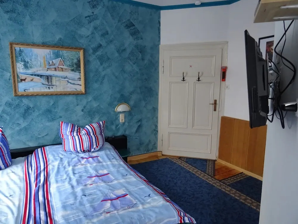 Villa Imperia, Museums-Hotel, Treppensteigen