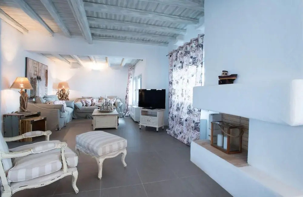 Aelia Paros Villas De Luxe Villa With Sea View and Swimming Pool Up to 7 Persons