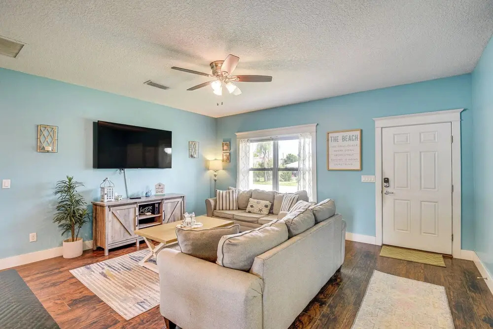 Close to Beaches: Palm Coast Home w/ Deck!