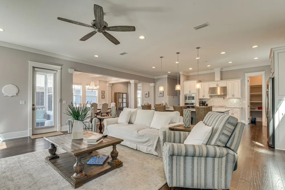 1 Mi to Blue Mtn Beach! 30A Getaway w/ Golf Cart