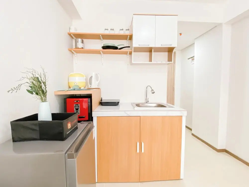 Simple Studio Room At Meikarta Apartment Near Aeon Delta Mas