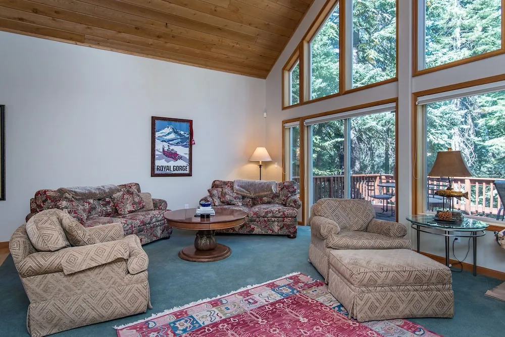 Tahoe Donner Snow Globe Home by RedAwning