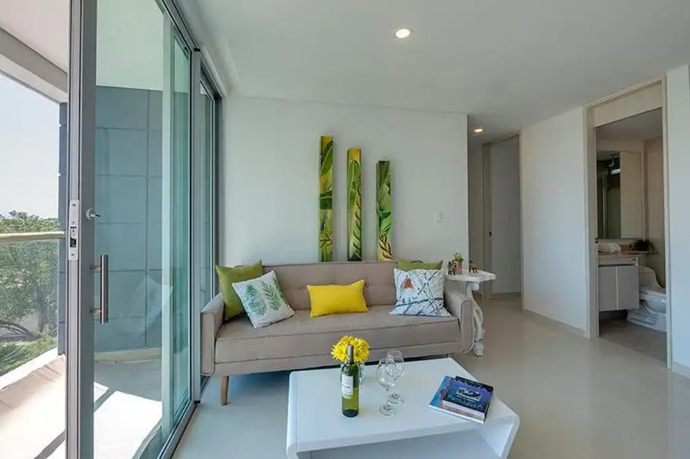 Apartment in Cartagena 3F5 Ocean Front With Air Conditioning and Wifi