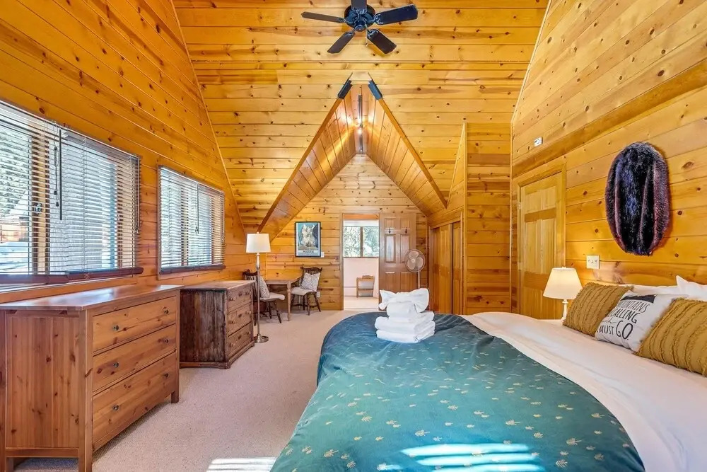 Rustic Custom Built Cabin w/ Hot Tub & Sauna SK#33 by Bear Valley Vacation Rentals