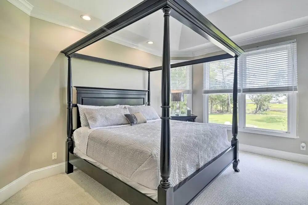 Waterfront Sunset Beach Escape w/ Dock & Golf View