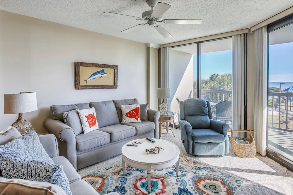 Pawleys Island Condo - Balcony, Pool & Ocean Views