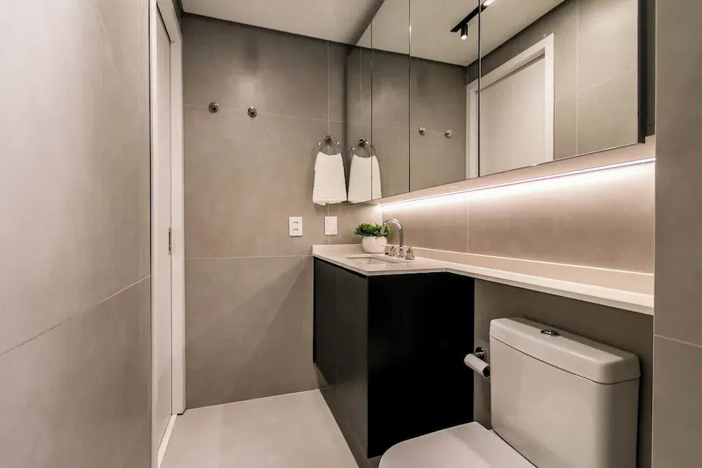 Apartamento Climatizado com Garagem em Alphaville