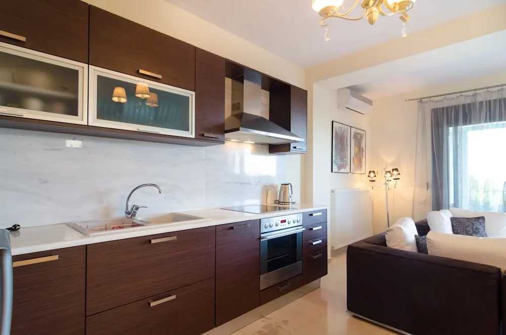 Maisonette with sea and mountain view