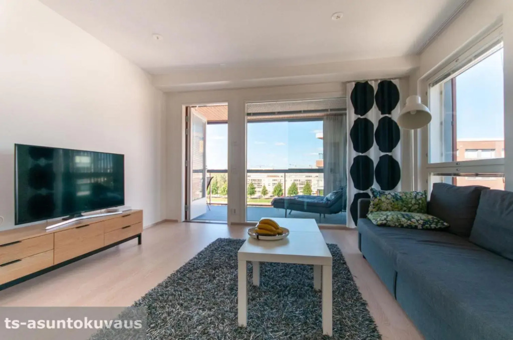 The Best View in Turku with private balcony, sauna, car park