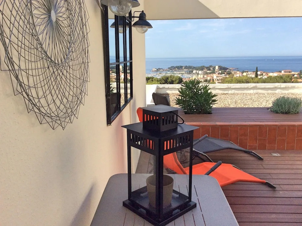 Appartement terrasse vue mer 180 degres