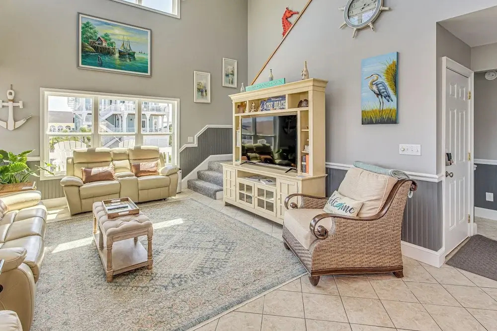 Spacious Home w/ Boat Dock in Ocean Isle Beach!