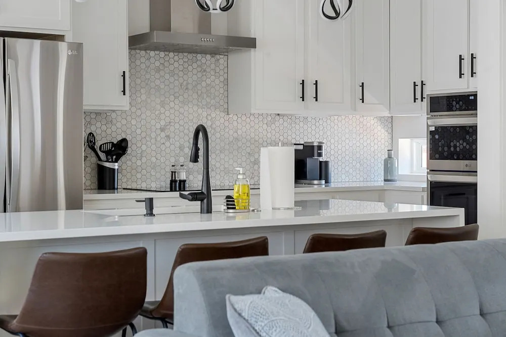 Modern Townhome Rooftop Backyard Garage 2