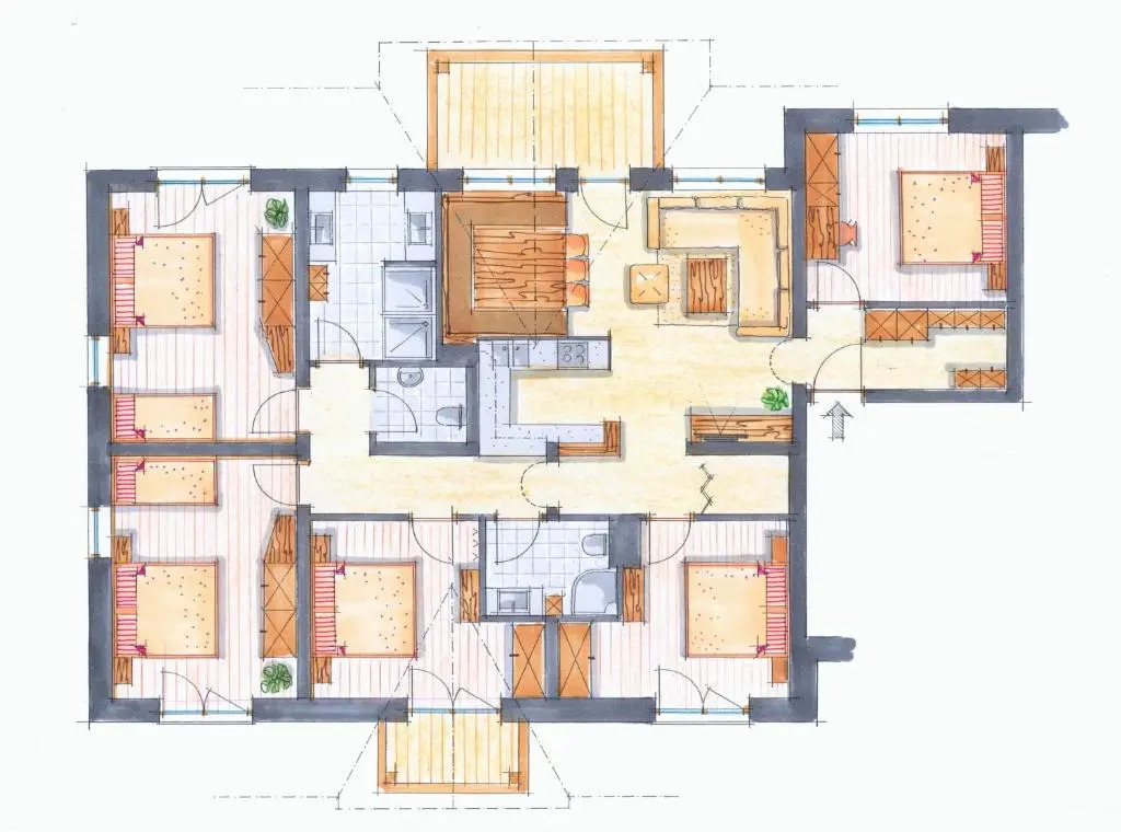 Appartements neben der Gondelbahn - Haus Nord