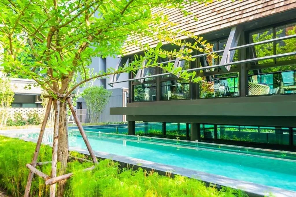 1BR Mountain/Pool View at Central festival mall.