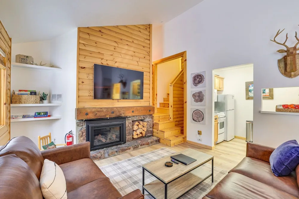 2 Mi to Slopes: Mtn-view Keystone Condo