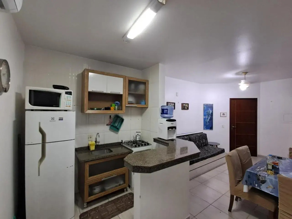 Apartamento pé na areia de 1 dormitório com vista para Praia ou vista lateral Pontas das Canas