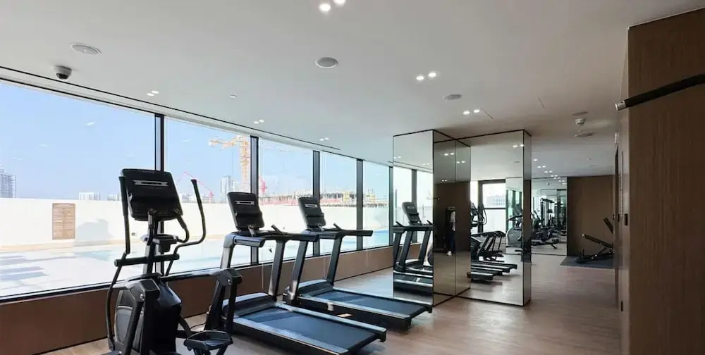 Modern 2BR w Balcony in JVC nr Dubai Sports City
