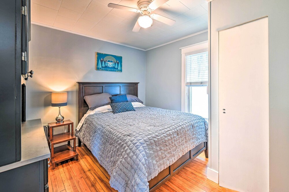 Cozy + Walkable Delmar Getaway w/ Fire Pit!