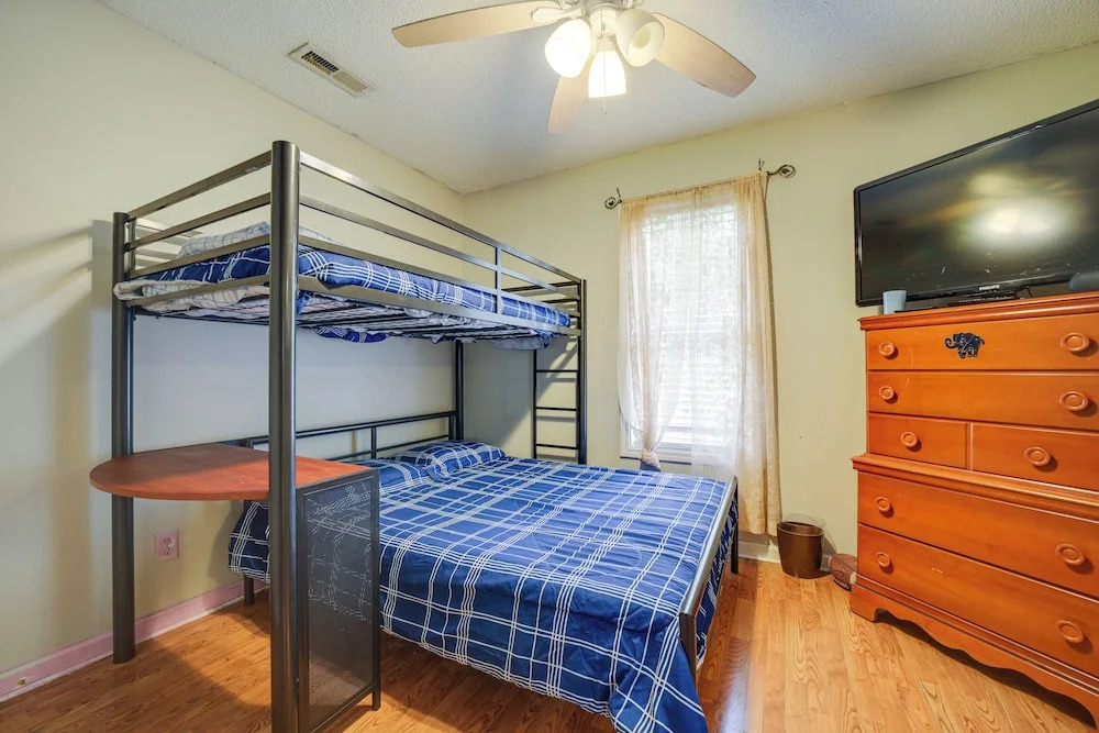 Candler Home w/ Large Deck: Hike, Bike & Unwind!