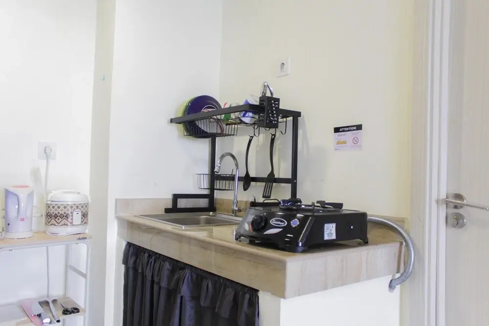 Fully Furnished 2Br at Meikarta Apartment with Working Room