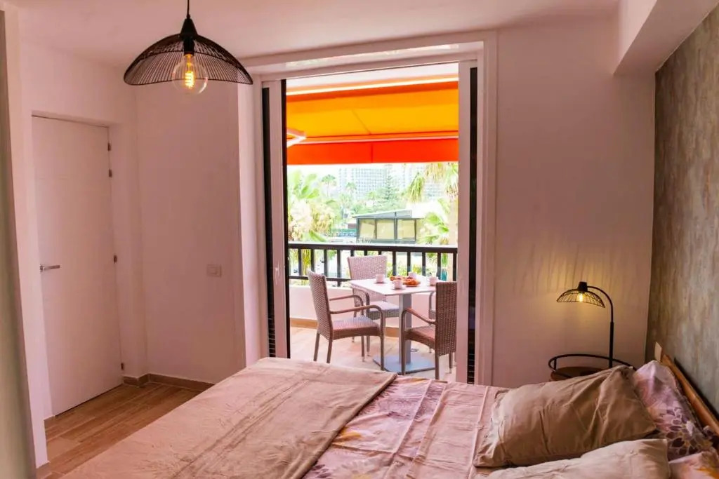 Apartment With 2 Bedrooms in Playa de la Américas, With Wonderful City View, Balcony and Wifi Near the Beach