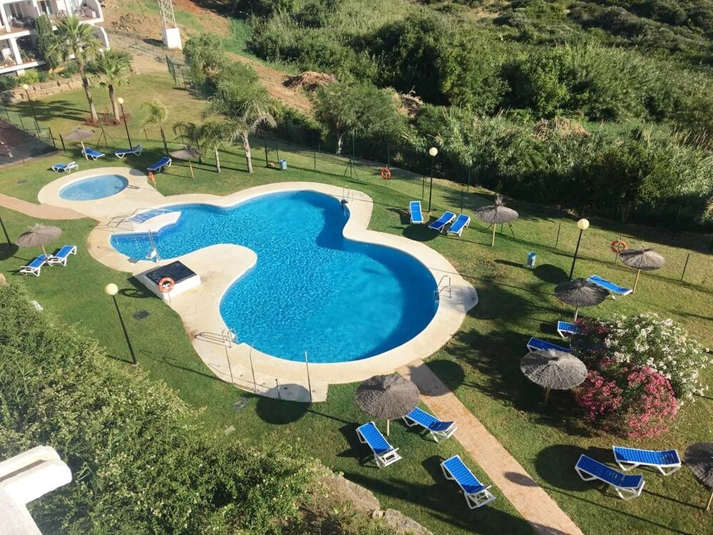Apartment with 2 Bedrooms in Manilva, with Wonderful Sea View, Shared Pool, Furnished Terrace - 250 M From the Beach