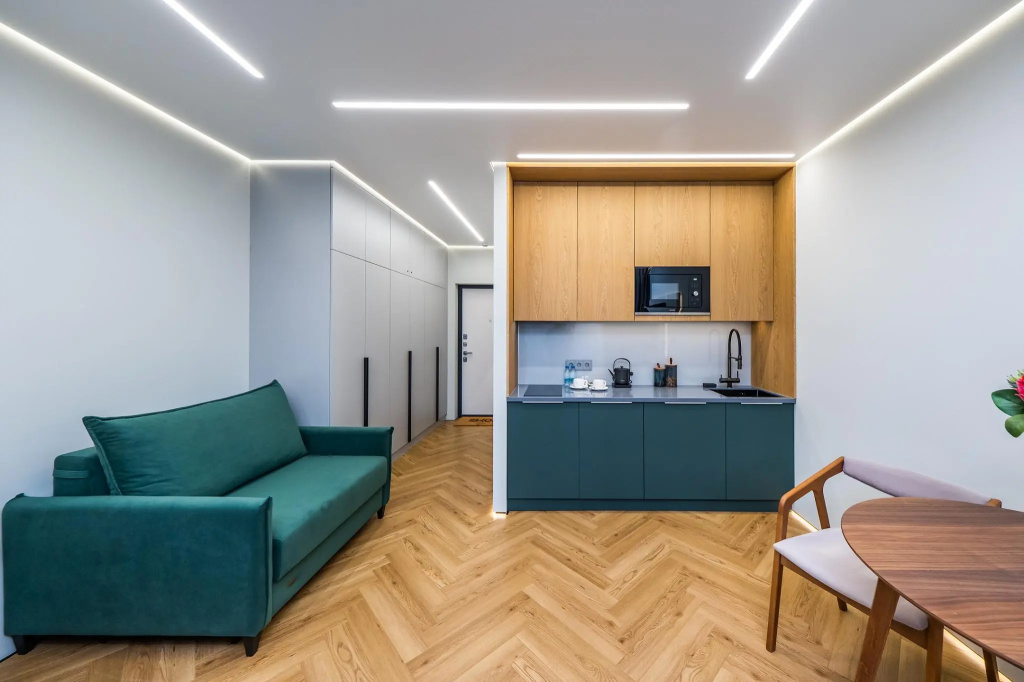 Уютная двухкомнатная квартира, 40 м², три спальных места – Ваш островок комфорта в сердце Адлера!