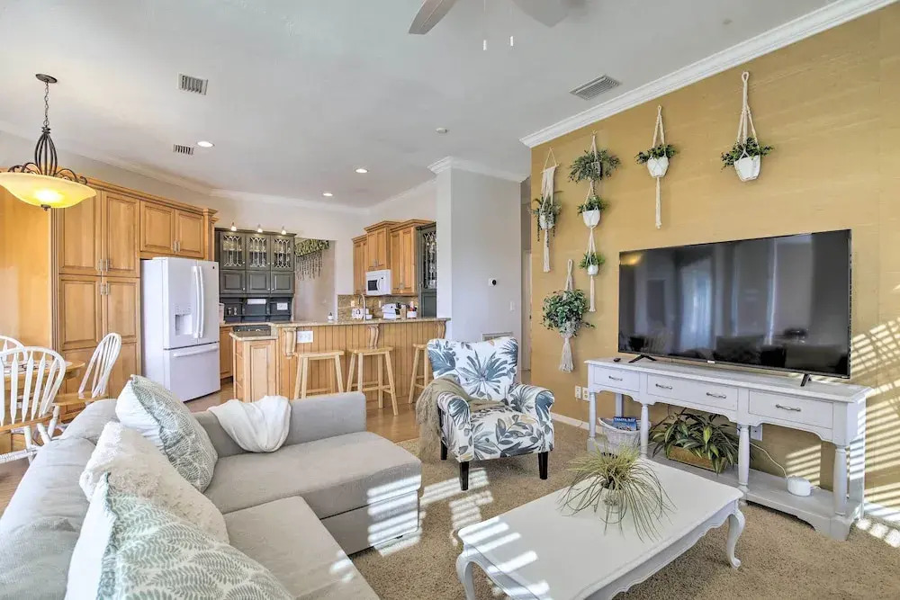 Bright & Sunny Riverview Oasis w/ Pool & Pond