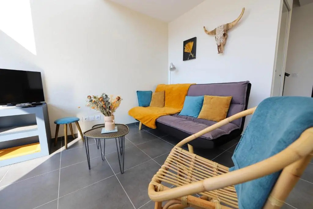 Les Choucas - appartement duplex lumineux avec parking
