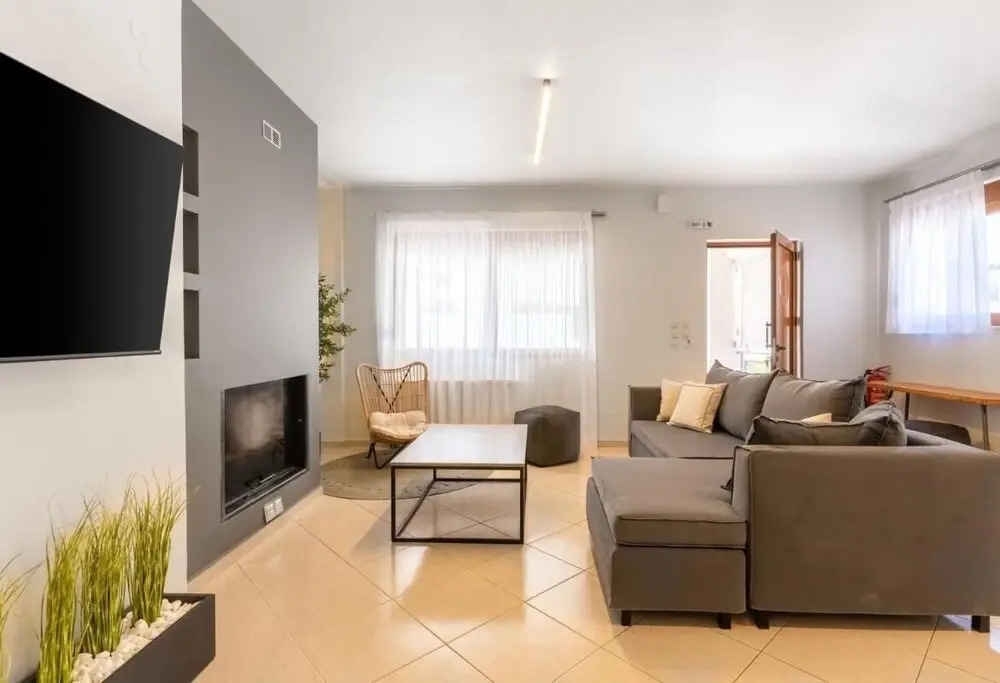 Villa Ismini 3 Bedrooms With Pool , sea View and E-car Charger