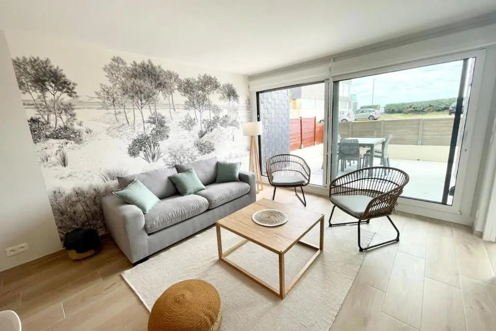 T3 Neuf Archi Cocooning Terrasse Face a la Mer
