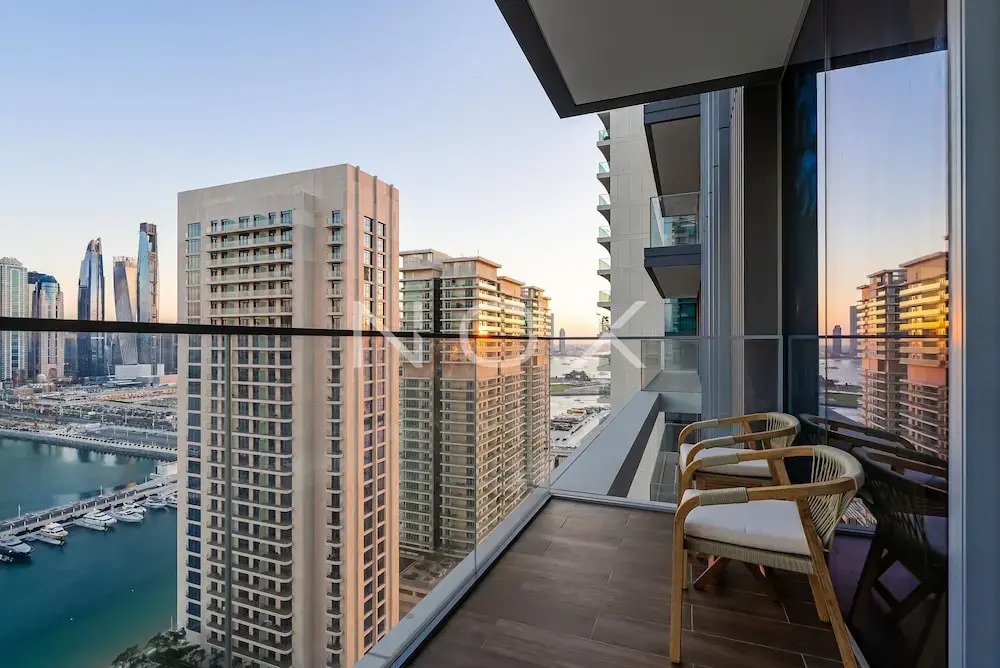 Pristine 1BR Beach Isle Emaar Beachfront