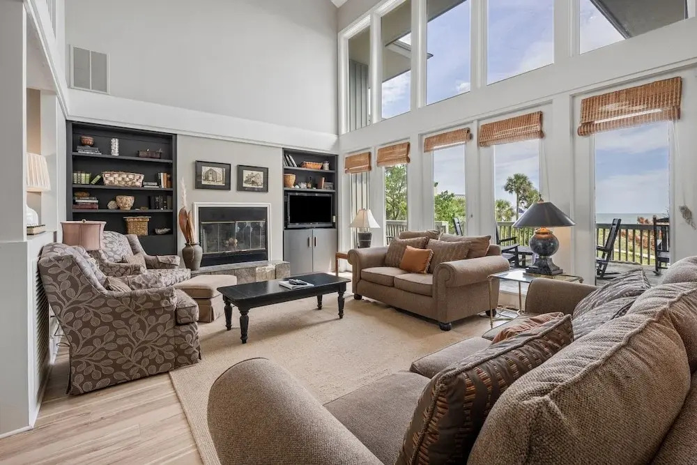 Take Your Shoes Off Relax And Put Your Feet In The Sand. 7 Bedroom Home by Peace Vacations