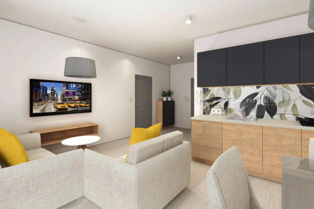 Comfortable 2-room Apartment, Grzybowo