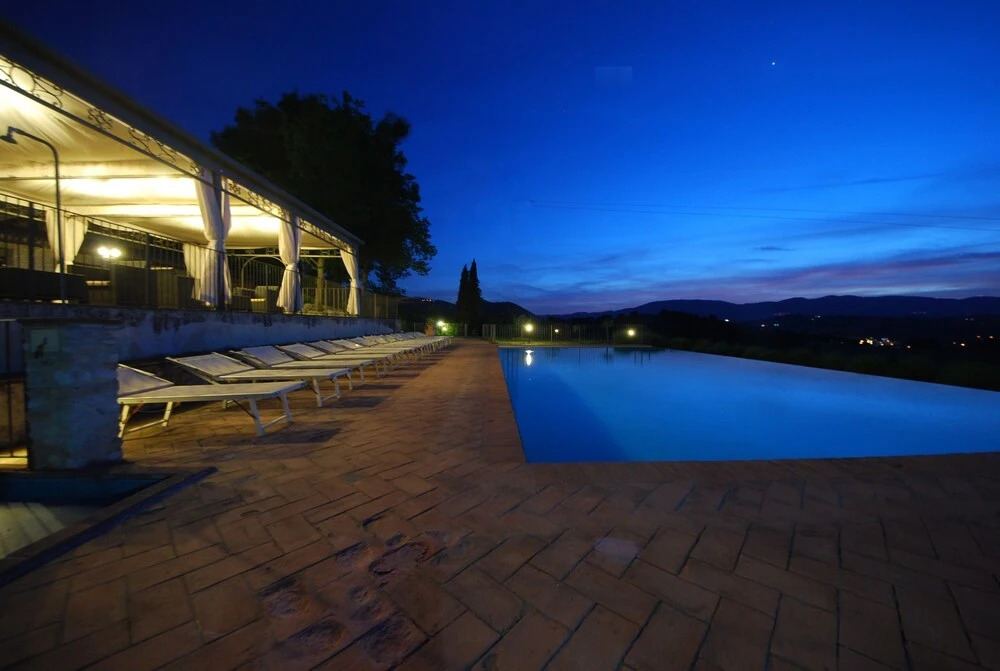 Spoleto by the pool