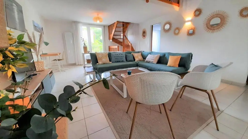 L'Escapade maison 3 chambres + mezzanine 8 personnes