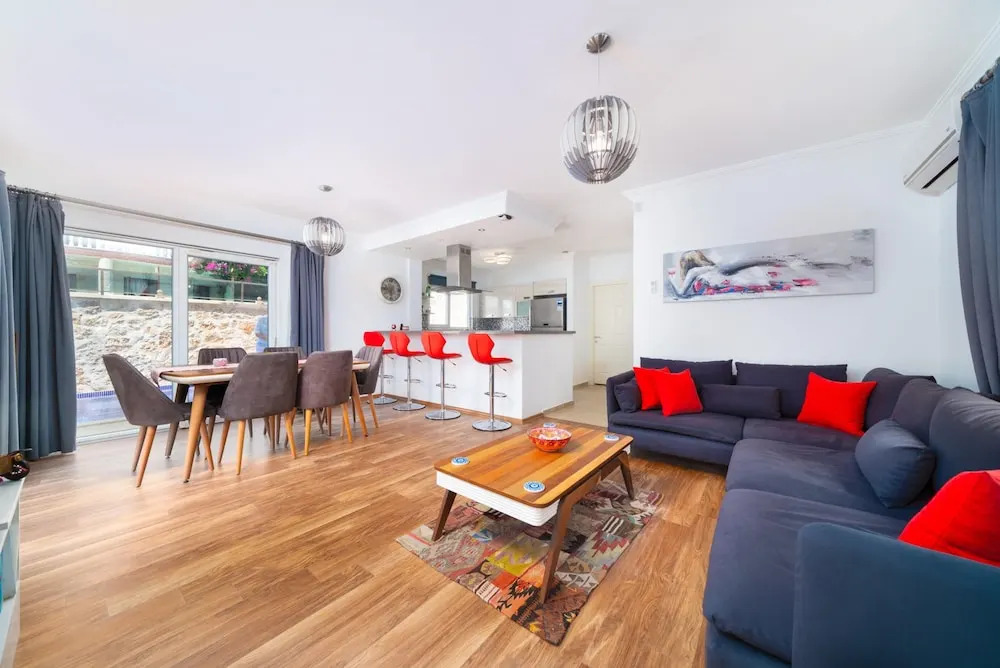 Villa With 5 Bedrooms in Kalkan, With Wonderful sea View, Private Pool, Terrace