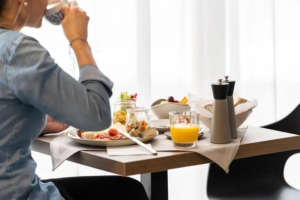 Motel Schlafraum Schlüßlberg-Dein smartes Hotel-contactless check-in